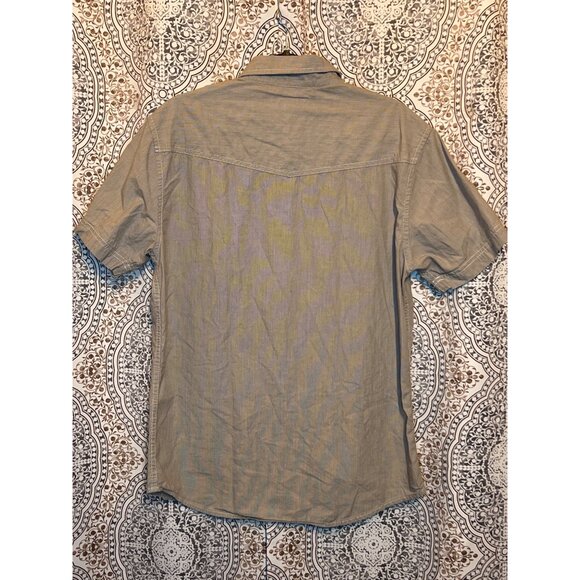 Tony Hawk Mens Grey Short Sleeve Button-Up Shirt Size S - Picture 3 of 10